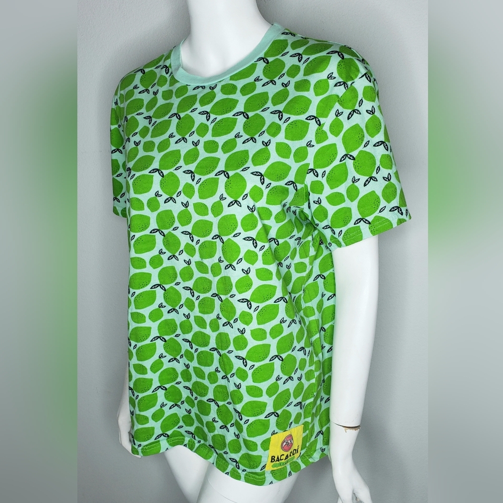 Bacardi Lime Print T-Shirt